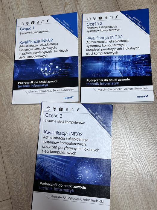 Podręczniki do nauki zawodu technik informatyk kwalifikacja INF.02