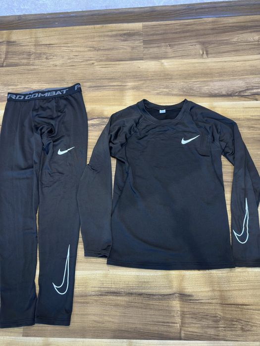 Термокостюм Nike Pro Combat (комплект) S/M/L | Чорний