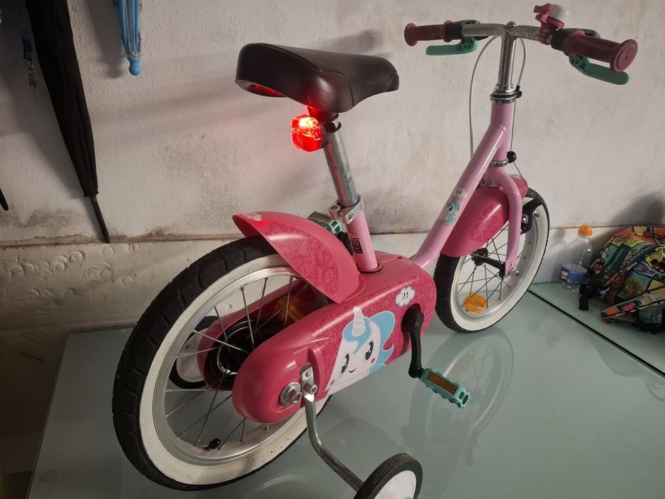 BICICLETA 14 POLEGADAS 500 UNICORN B'TWIN 3-5 ANOS
2015