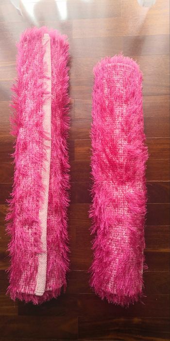 2 tapetes - rosa