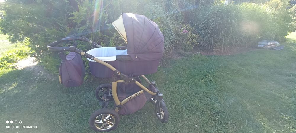 Śliczny Wózek dziecięcy 2 w 1