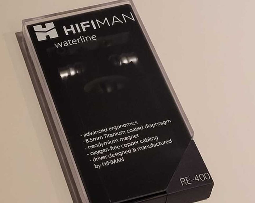 Vendo Earphones com Fios Hifiman RE-400 como novos
