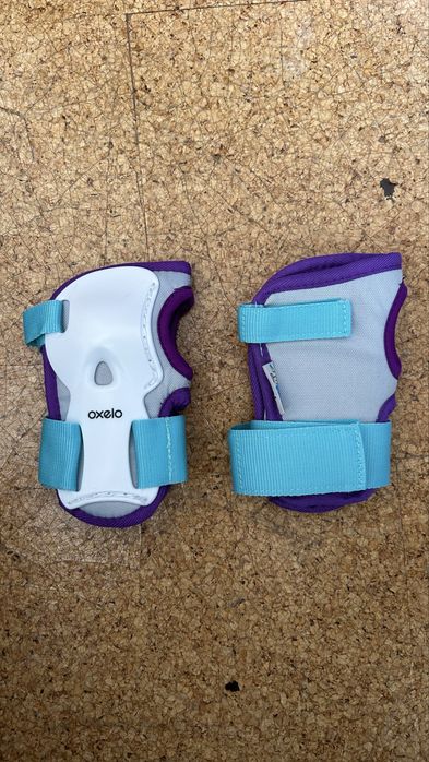 Kit completo de patins OXELO 35-38 + proteções + capacete
