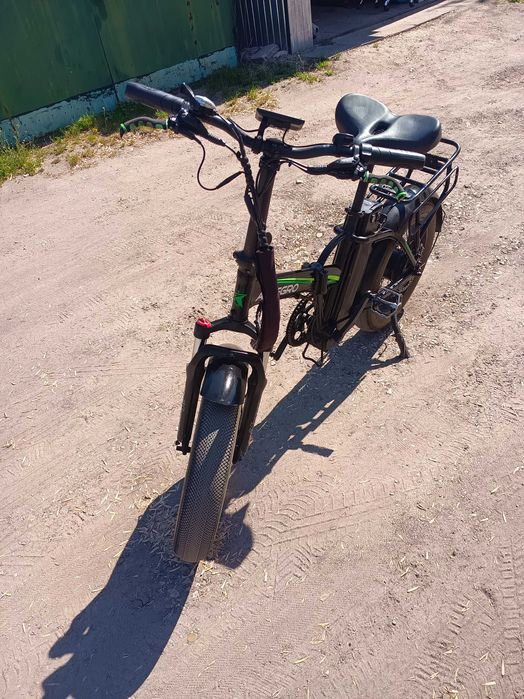 Rower elektryczny składany