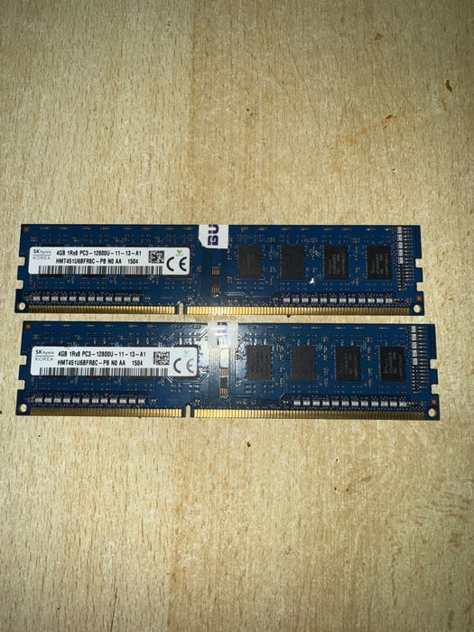 Оперативна памʼять ddr3 8 gb