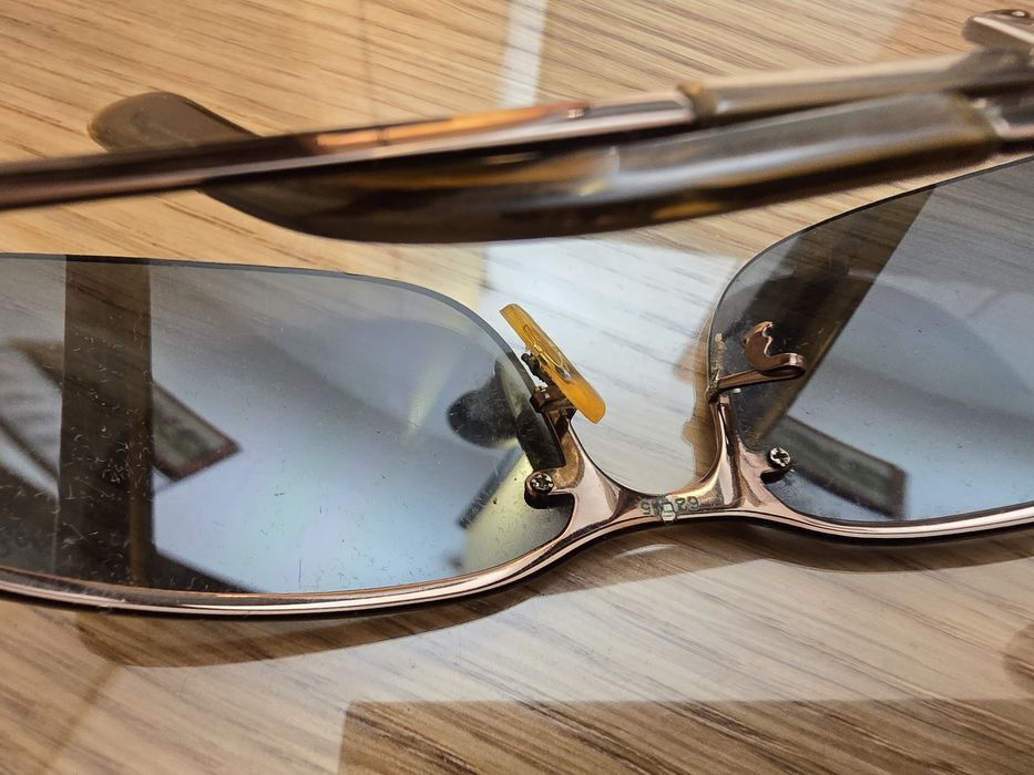 okulary Ray ban oryginał zielone soczewki