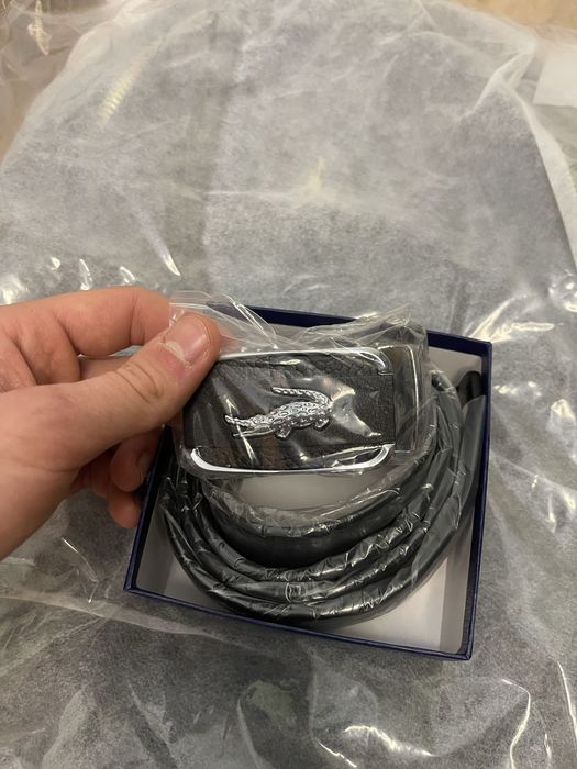 Купити ремінь LACOSTE, оригінал, ремень лакоста, придбати ремінь 120 с