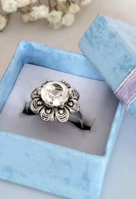 Srebny pierścionek 925, vintage.