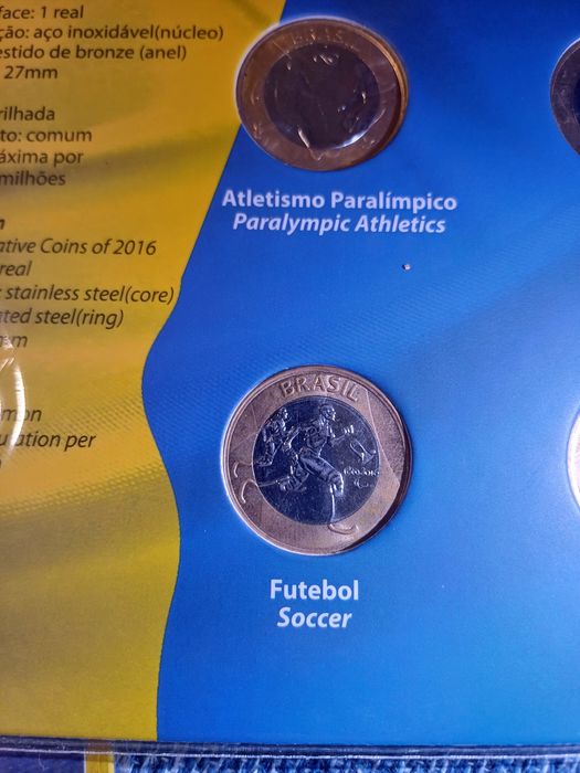 Moedas RARAS Olimpíadas Rio 2016