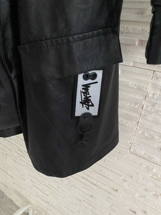 Rezerwacja Minouu nowy komplet garnitur eko skóra zamki naszywki