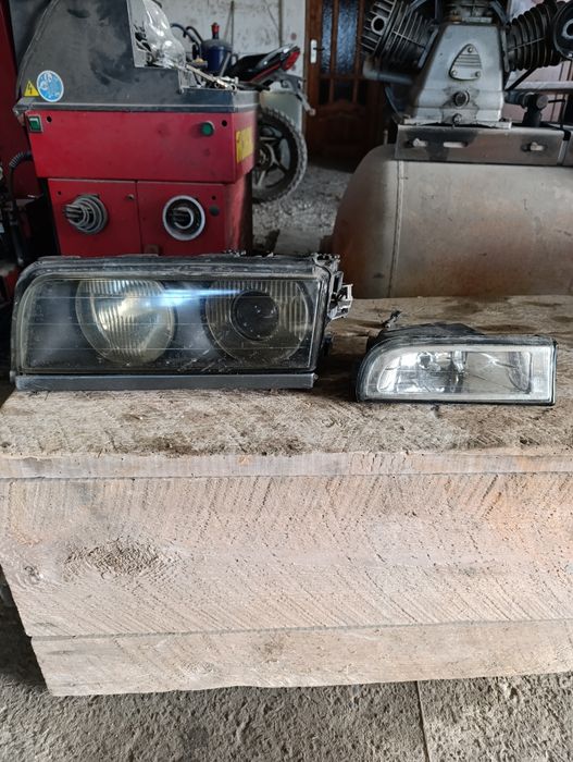 Фара і туманка бмв Е38 дорест.