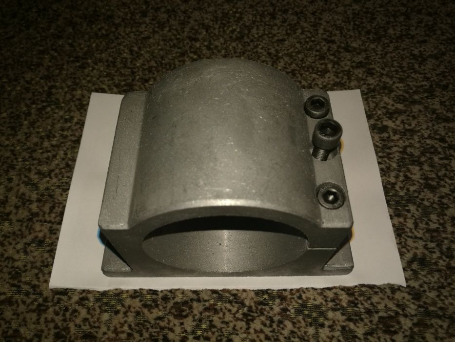 Кронштейн крепление (держатель) шпинделя D80мм для ЧПУ (CNC) станков