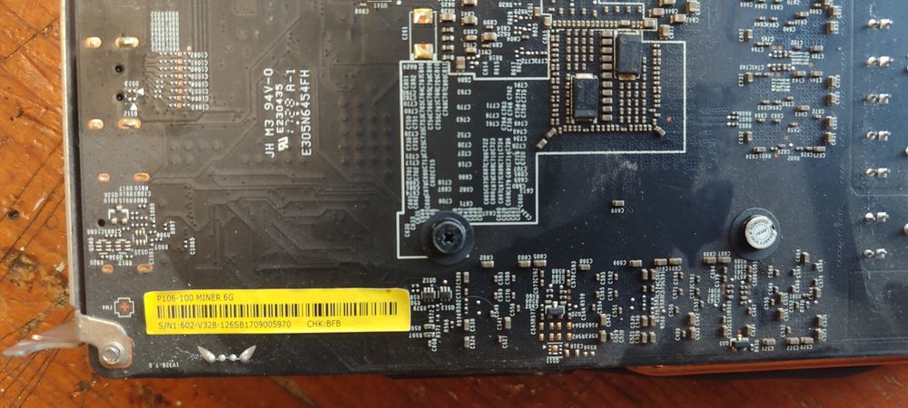 Відеокарта Nvidia P106-100 6gb та  GTX1060 6gb MSI