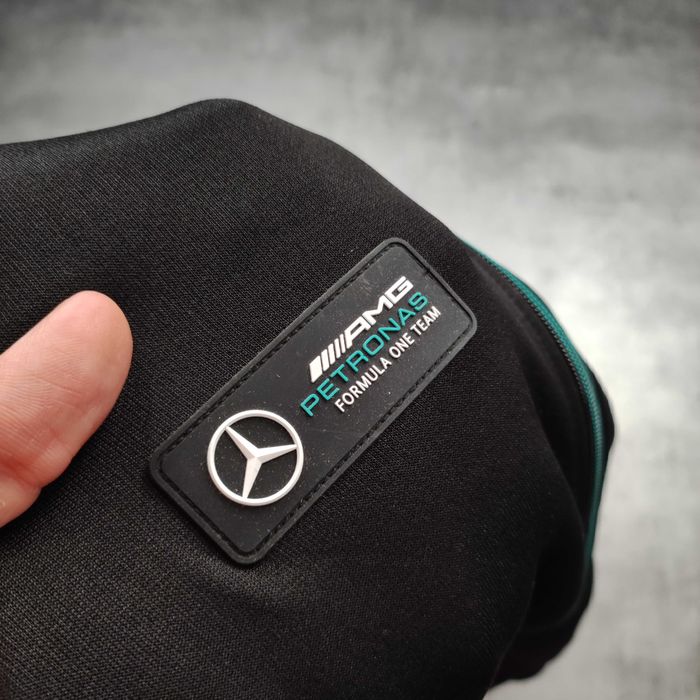 MĘSKA PREMIUM Bluza Racing Puma Mercedes Bena AMG Jak NOWA Rozpinana