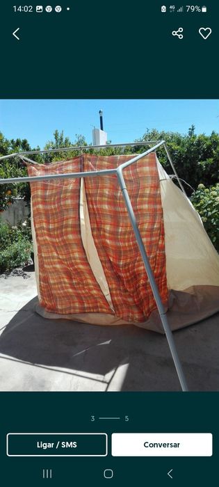 Tenda de campismo modelo André Jamet