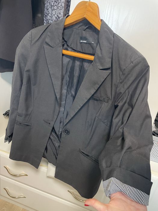 Пиджак черный с-м