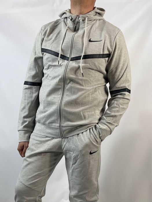 Чоловічий костюм Nike | Діагональ | Сірий  | L-4XL | Туреччина
