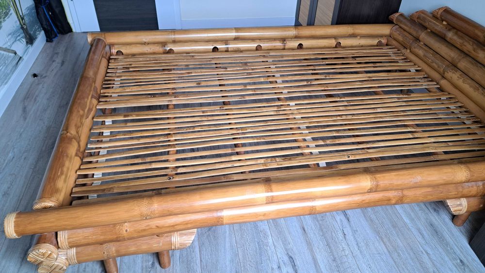 Łóżko bambusowe 100%, pod materac 140x200