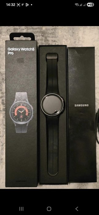 Samsung Galaxy Watch 5 Pro 45mm (wifi) nowy, gwarancja, titanium black