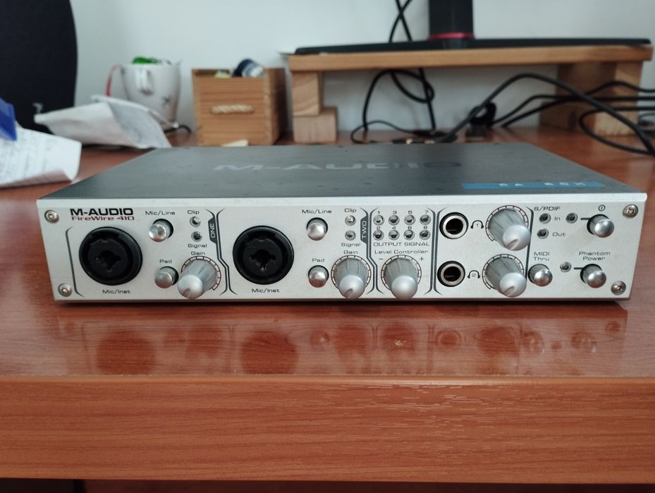 Placa Som M-AUDIO FW 410