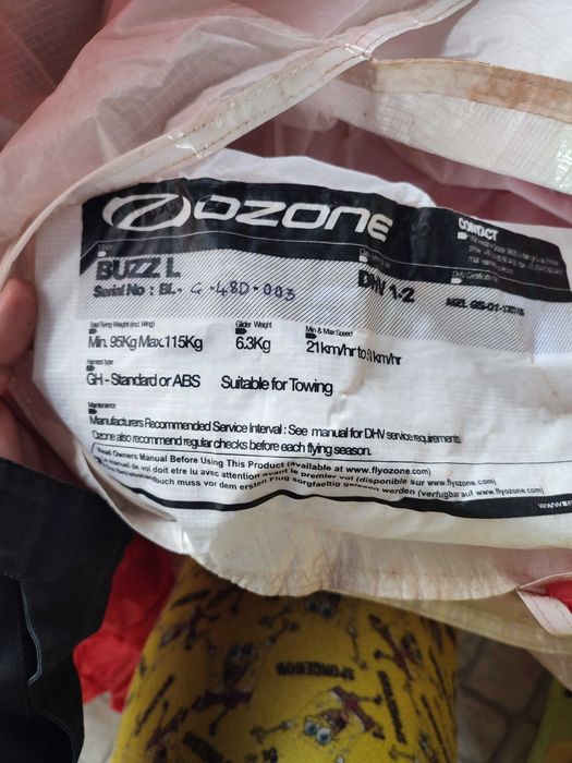 Parapente Ozone completo