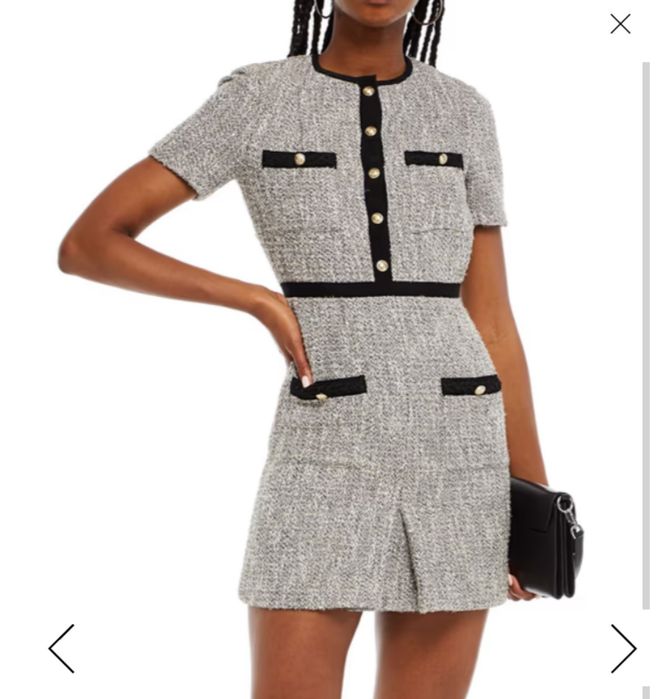 Дорогое люксовое платье Maje