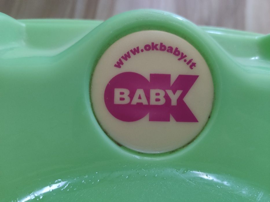 Banheira Bebé + Suporte OK BABY - Como novo