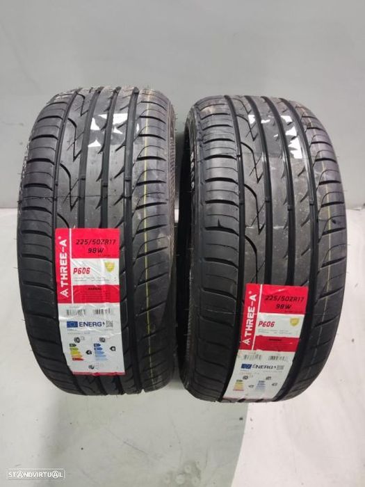 2 pneus novos 225-50r17  three - oferta dos portes