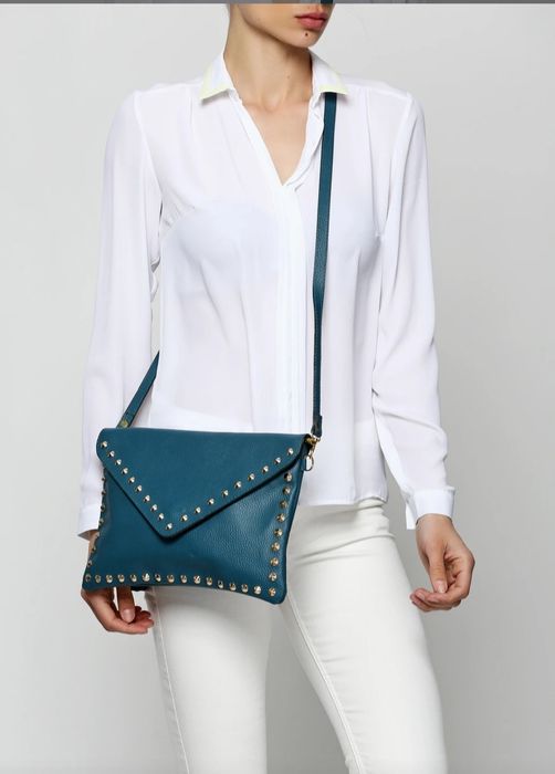 Сумка-клатч натуральная кожа