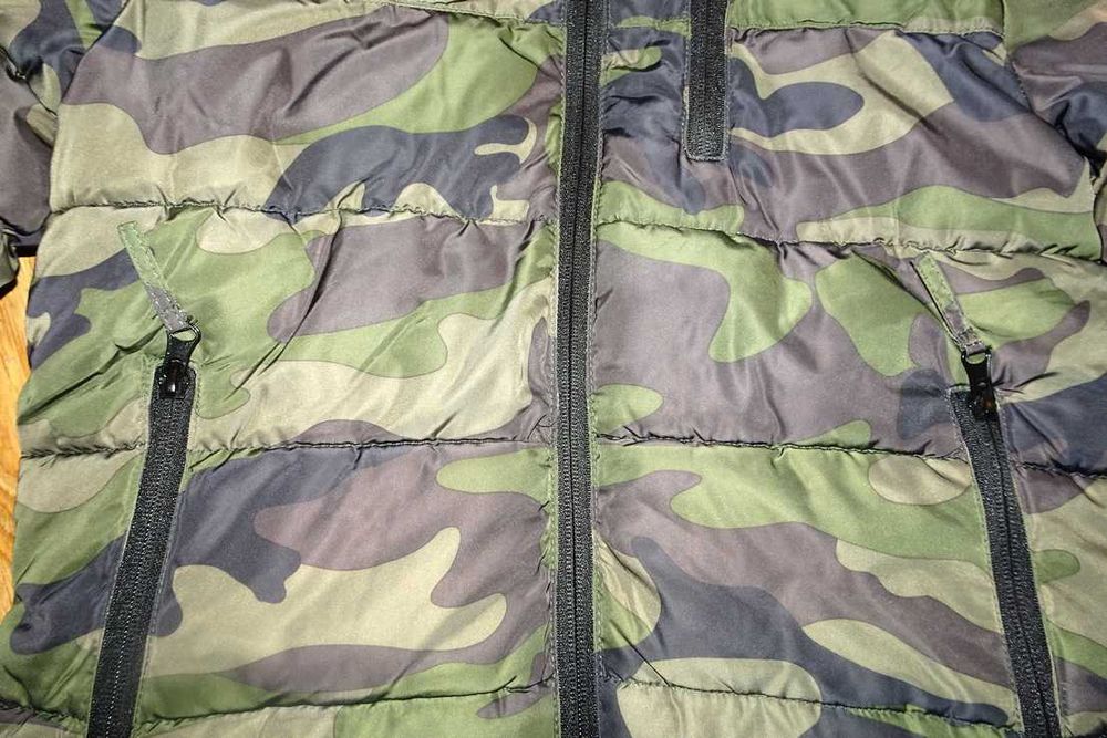 Kurtka zimowa ocieplana moro little kids 134