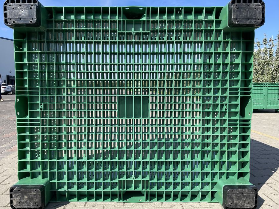 Nowe skrzyniopalety plastikowe ażurowe 350 zł netto| Palox| Skrzynie