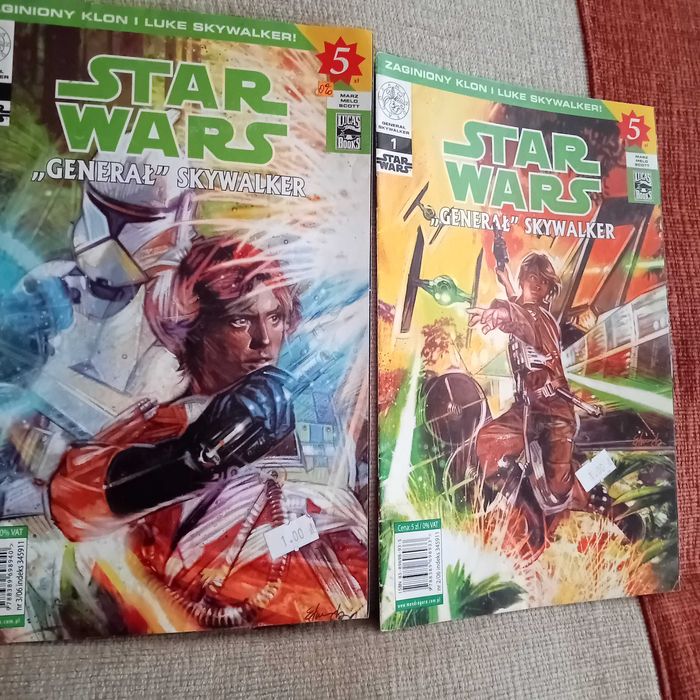 Star wars komiksy General Skywalker