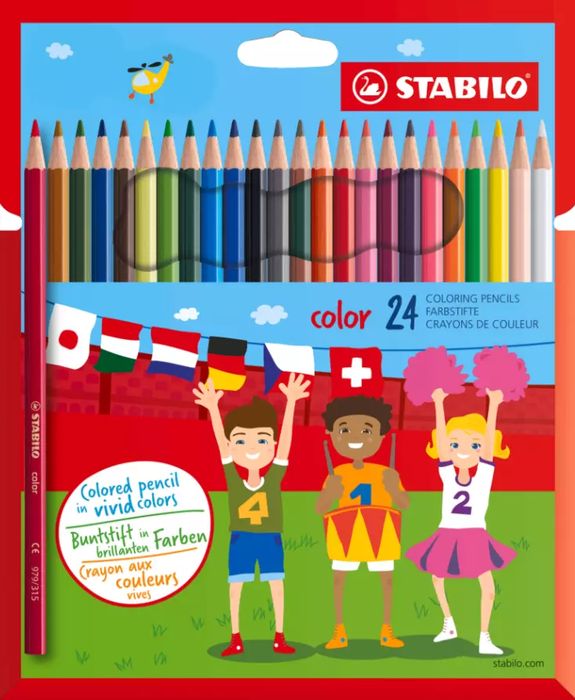 Kredki Color (24 sztuki). Nowy Produkt