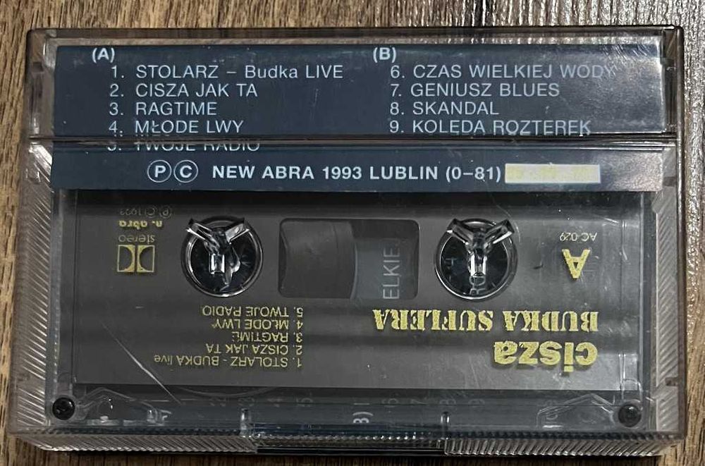 Budka Suflera - Cisza - kaseta audio