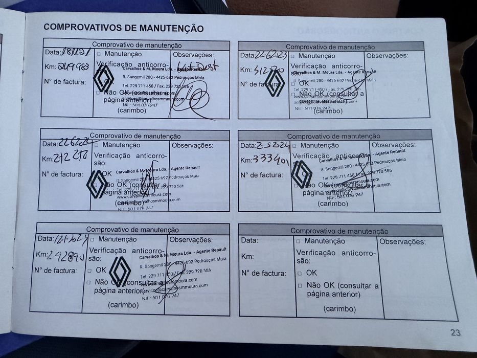 Renault Clio III 2008 Revisões todas na marca!