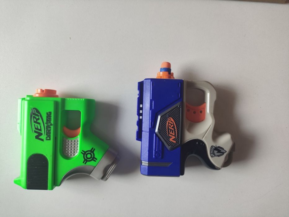 2 pistolas Nerf  usadas em bom estado