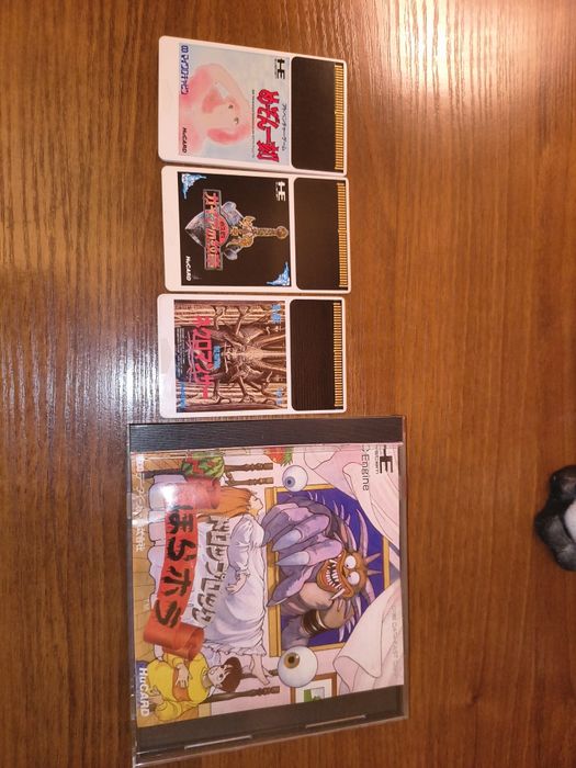 PC engine // komplet gier // NEC