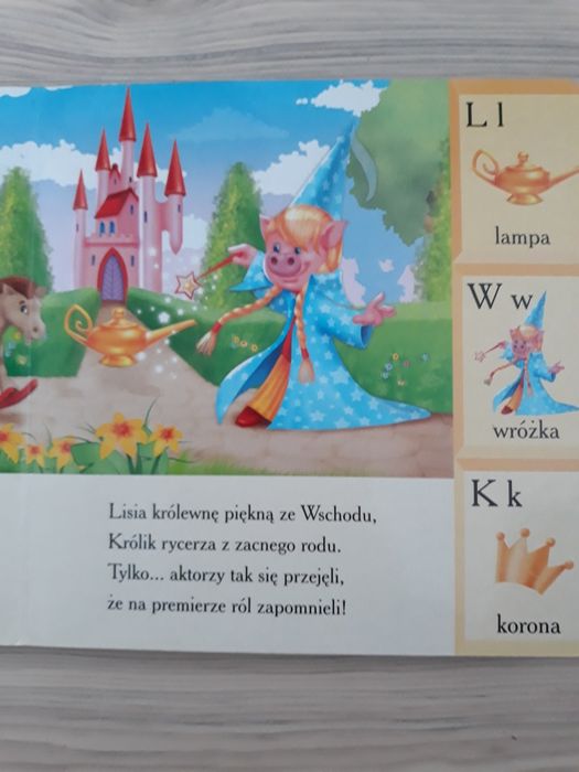 Książka Poznaję litery