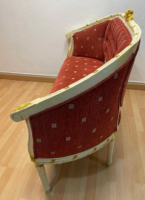 Canapé antigo, perfeito estado, cadeirão