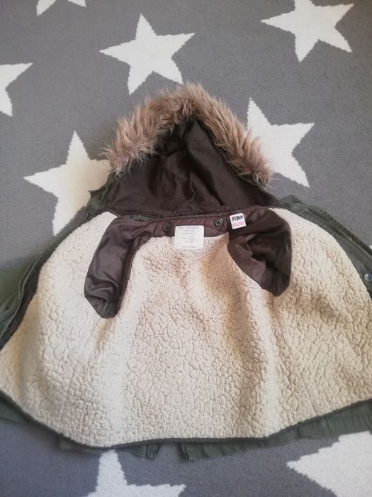 Kurtka parka ZARA rozm 98