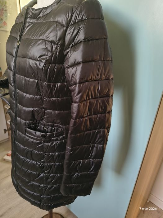 Płaszcz pikowany śliczny stan bardzo dobry L