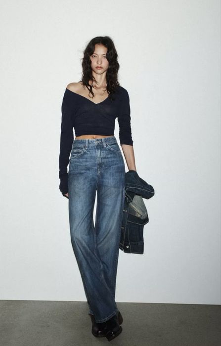 Джинси Zara Wide Leg 34 і 38