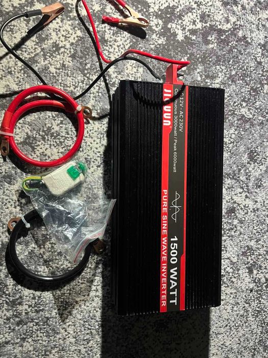 Інвертор 12-220v. Чиста синусоїда 1500w