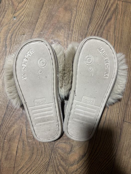 Тапки пухнасті 36-38