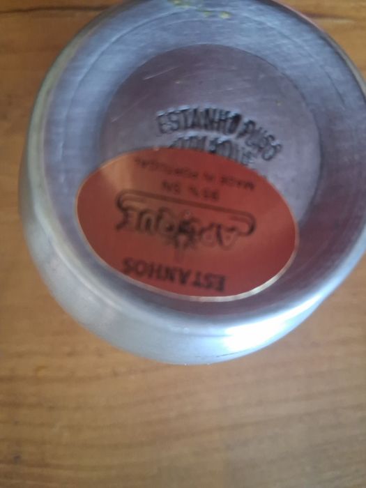 Pequenas peças em estanho