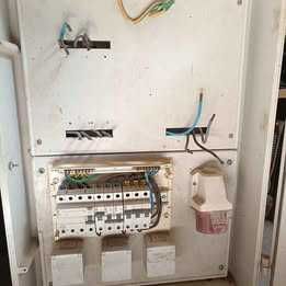 Quadro eléctrico de obra