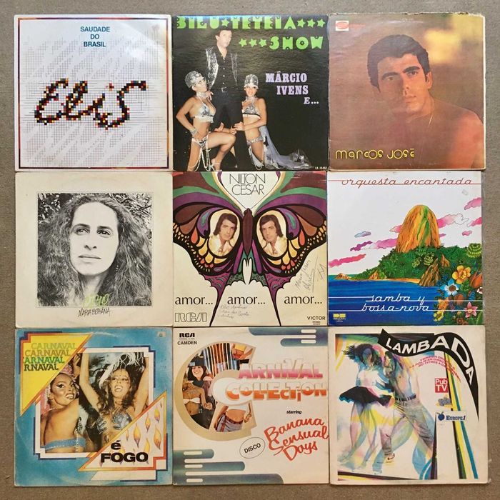Discos vinil LP - 3€ cada - pop rock jazz portuguesa brasileira