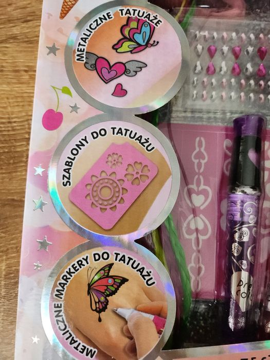 Tatoo Studio - zestaw do stylizacji z warkoczykami