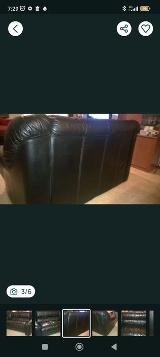 Sofá de 3 lugares grandes