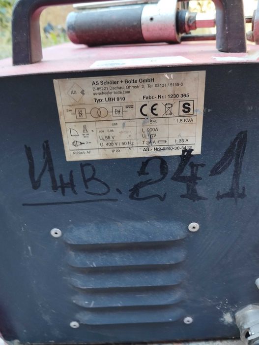 Аппарат по сварке шпильки LBH 910 производства Bolte GmbH, Германия